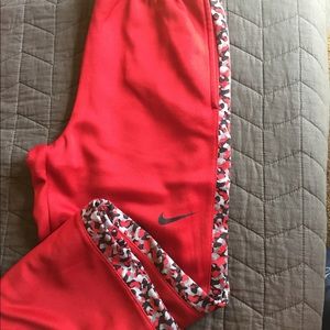 Boys sz large Nike dri fit pants .